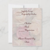 Rose, UAWG RSVP Karte (Rückseite)
