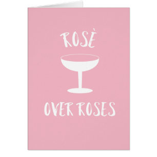 Rosé über Rose
