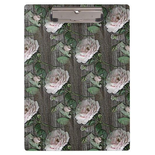 Rose über Wetterwald Klemmbrett (Vorderseite)