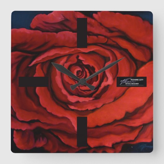 ROSE - Uhr (Vorderseite)