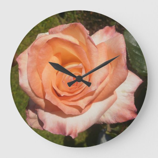 Rose-Uhr Große Wanduhr (Vorderseite)