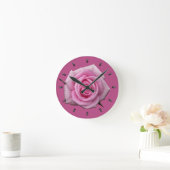 Rose Uhren Rosa Blume Wand Uhr Rose Decke (Zuhause)