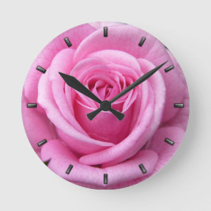 Rose Uhren Rosa Blume Wand Uhr Rose Decke