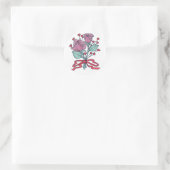 Rose Umschlag Aufkleber (Tasche)