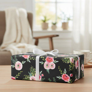 Rose-Umschlagpapier für Länder Geschenkpapier Set