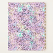 Rose Unabsehbarer Glitzer im neuen Jahr Planer (Rückseite)