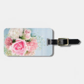 Rose und Babybretter Gepäckanhänger (Vorderseite horizontal)
