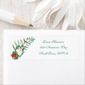 Rose und Berry Watercolor Stems (Insitu)