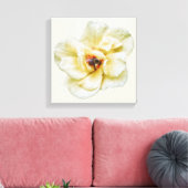 Rose und Biene Leinwanddruck (Insitu (Wohnzimmer))