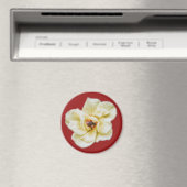 Rose und Biene Magnet (In Situ (Geschirrspüler))