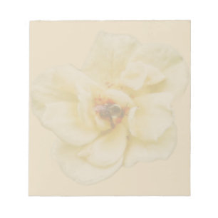 Rose und Biene Notizblock