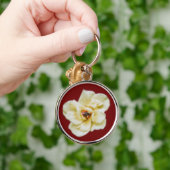 Rose und Biene Schlüsselanhänger (Hand)