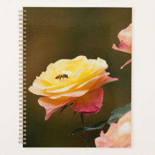 Rose und Biene Tragetasche Planer