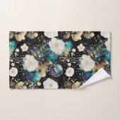 Rose und Blasen Abstrakt Badhandtuch Set (Handtuch)