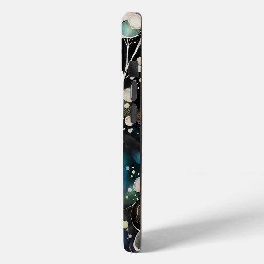 Rose und Blasen Abstrakt Case-Mate iPhone Hülle (Rückseite / Links)