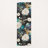 Rose und Blasen Abstrakt Yogamatte (Vorderseite)