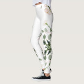 Rose und Blätter Leggings (Links)