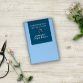 Rose und Blätter Linie Art Handmade Blue Soap Labe Rechteckiger Aufkleber