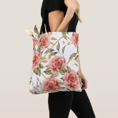 Rose und Blätter Tasche (Von Nahem)