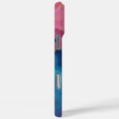 Rose und Blauer Agate Textur Case-Mate iPhone Hülle (Rückseite / Rechts)