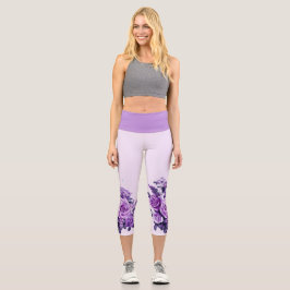 Rose und Blume Capri Leggings