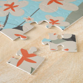 Rose und Blume Vintager Hintergrundbilder Puzzle (Seite)