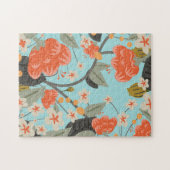 Rose und Blume Vintager Hintergrundbilder Puzzle (Horizontal)