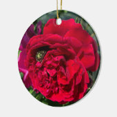 Rose und Bube des Roten Gartens Keramik Ornament (Links)