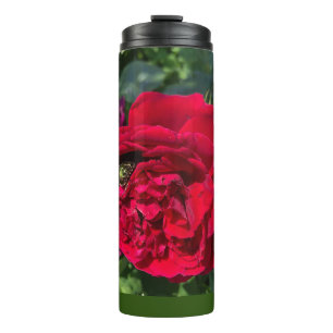 Rose und Bube des Roten Gartens Thermosbecher