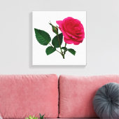 Rose und Bud Leinwanddruck (Insitu (Wohnzimmer))