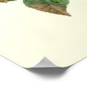 Rose und Butterfly Bouquet, Pierre Redoute Poster (Ecke)