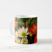 Rose und Daisy-Tasse Kaffeetasse (Vorderseite Links)