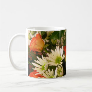 Rose und Daisy-Tasse Kaffeetasse
