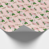 Rose und Dragonfly Serie (Design 2) Geschenkpapier (Ecke)