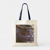 Rose und eine Jean-Pocket-Tasche Tragetasche (Rückseite)