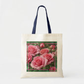 Rose und eine Jean-Pocket-Tasche Tragetasche (Vorne)