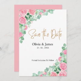 Rose und Eukalyptus Wedding