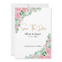 Rose und Eukalyptus Wedding