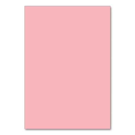 Rose und Eukalyptus Wedding Tischnummer (Rückseite)