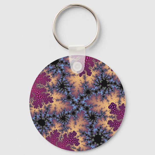 Rose und Fleckchen Schlüsselanhänger (Vorderseite)