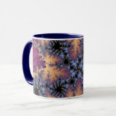 Rose und Fleckchen Tasse (Vorderseite Links)