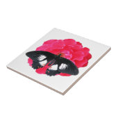 Rose und Frack Fliese (Seite)
