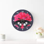 Rose und Frack Große Wanduhr (Zuhause)