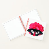 Rose und Frack Notizblock (Innenseite)