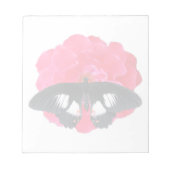 Rose und Frack Notizblock (Vorderseite)