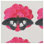 Rose und Frack Stoff (Nahaufnahme)