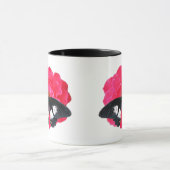 Rose und Frack Tasse (Zentrum)