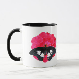 Rose und Frack Tasse