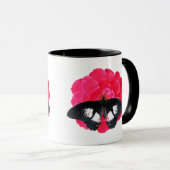 Rose und Frack Tasse (VorderseiteRechts)
