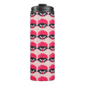 Rose und Frack Thermosbecher (Vorderseite)